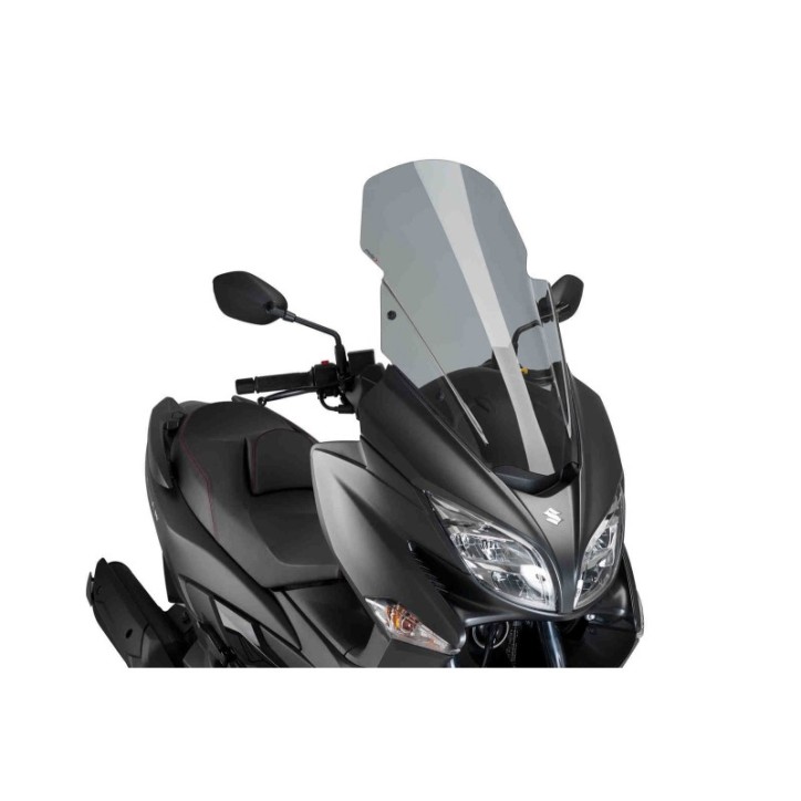 PUIG CUPOLINO V-TECH LINE TOURING SUZUKI BURGMAN 400 17-24 FUME CHIARO