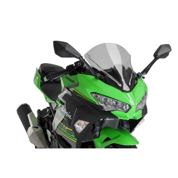 PUIG Z-RACING WINDSCHUTZSCHEIBE KAWASAKI NINJA E-1 2024 LEICHTER RAUCH