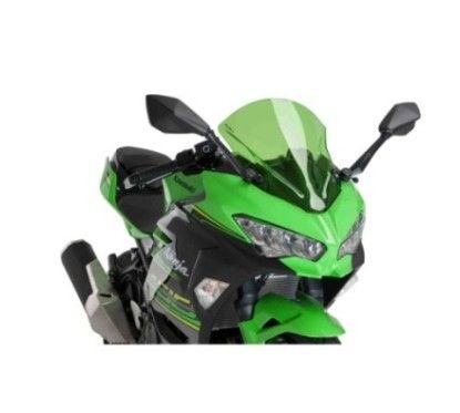puig z racing screen for kawasaki ninja 400 18 24 green