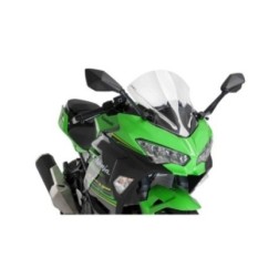 PARABRISAS PUIG Z-RACING KAWASAKI NINJA E-1 2024 TRANSPARENTE.