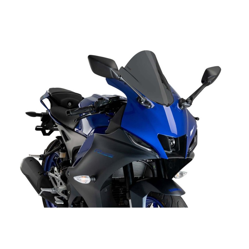 PUIG Z-RACING SCREEN YAMAHA YZF-R125 23-24 DARK SMOKE