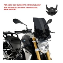 PUIG CUPOLINO NAKED N.G. TOURING-OEM SUPP. BMW R1250 R 18-24 FUME SCURO