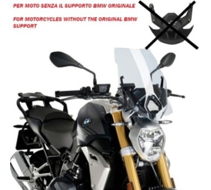 PANTALLA PUIG NAKED NG TOURING BMW R1250 R 18-22 TRANSPARENTE