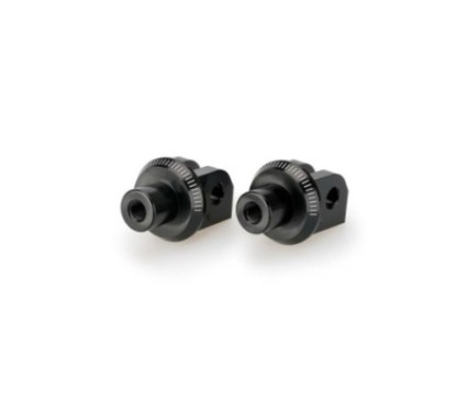 Adaptadores Puig para piloto fijo Pegg Yamaha Tracer 9 GT Plus 23 25 negro