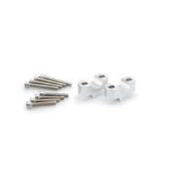 puig risers for handlebars yamaha tracer 9 gt plus 23 25 silver 3740p