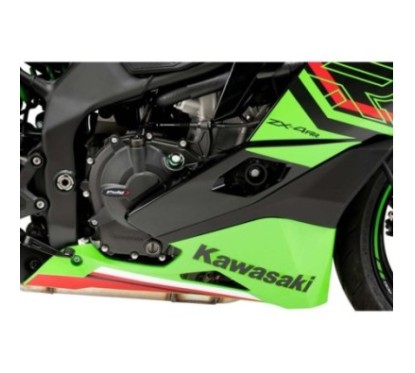 PROTECCION CARTER MOTOR DE PISTA PUIG PARA KAWASAKI ZX-4RR NINJA CAMPEONATO 2024 NEGRO