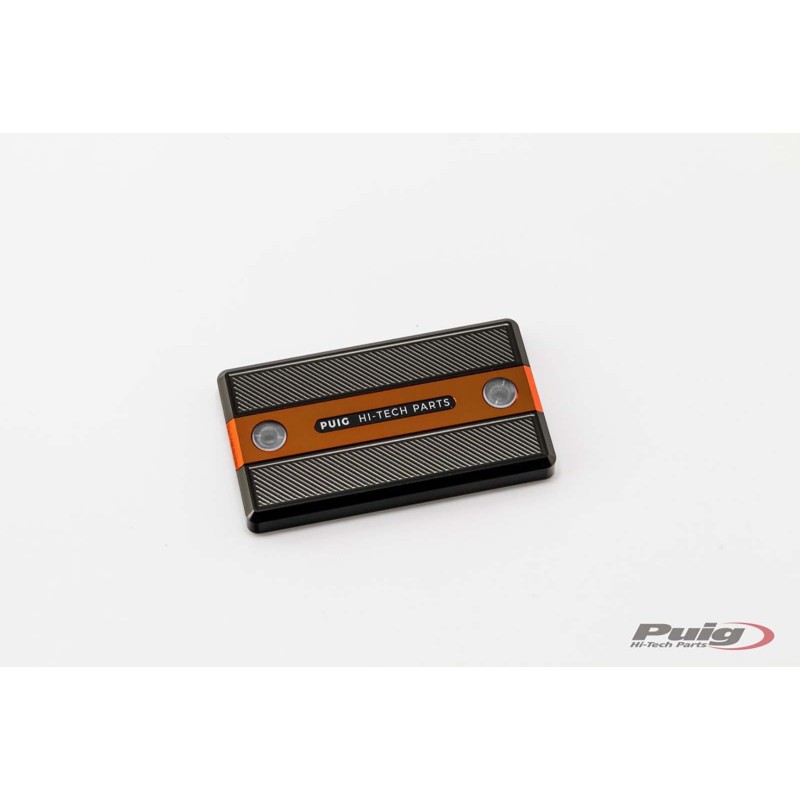 PUIG BOUCHON DE RESERVOIR DE LIQUIDE DE FREIN SUZUKI DL800 V-STROM TECH 23-24 ORANGE