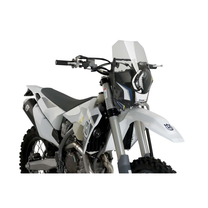 PARABRISAS SEMICARENADO PUIG RALLY HUSQVARNA 501 S FE 20-23 TRANSPARENTE