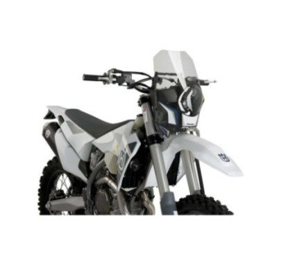 HALBVERKLEIDETE WINDSCHUTZSCHEIBE VON PUIG RALLY HUSQVARNA 501 S FE 20-23 TRANSPARENT