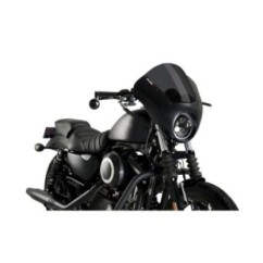 PUIG CUPOLINO SEMICARENATO DARK NIGHT HARLEY D. SPORTSTER XL883N IRON 21-22 FUME SCURO