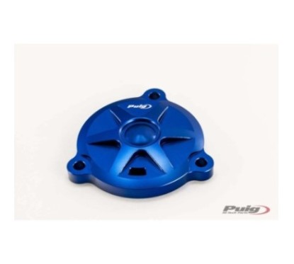 PUIG COPRI-PERNO FORCELLONE YAMAHA T-MAX 530 DX SX 17-19 BLU