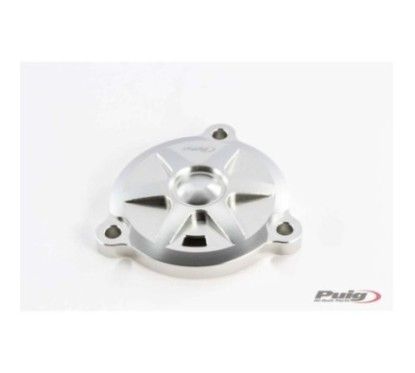 Cache pivot de bras oscillant Puig pour Yamaha T-Max 530 droit/gauche 17/19 argent