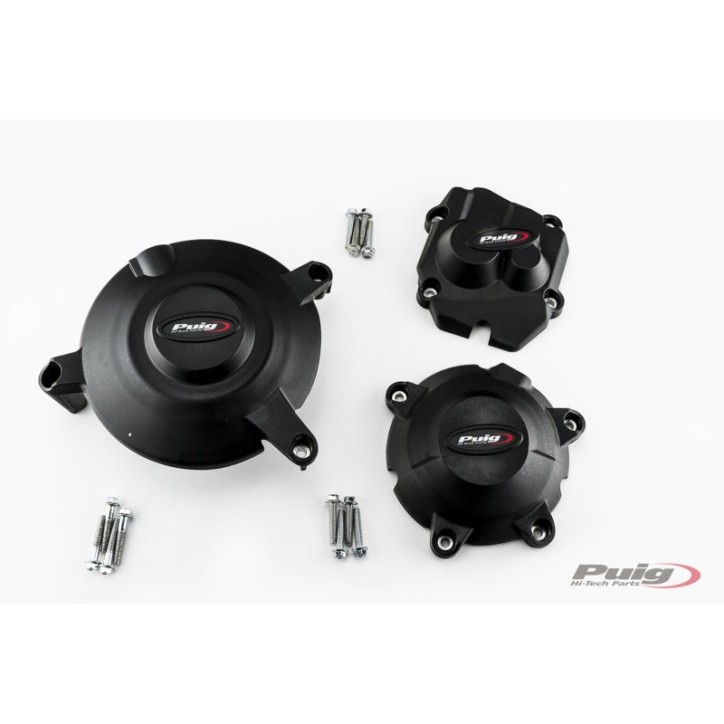 PROTECCION CARTER MOTOR PUIG KAWASAKI ZX-10R NINJA KRT 16-20 NEGRO