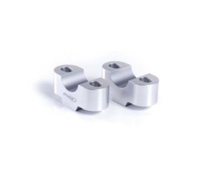 puig risers for handlebars kawasaki eliminator 500 24 25 silver 3671p