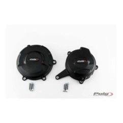 PUIG TRACK ENGINE CRANKCASE PROTECTION FOR DUCATI PANIGALE V4 18-19 CHAMPIONSHIP BLACK