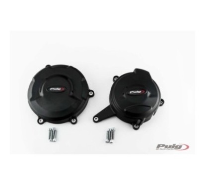 PUIG PROTEZIONE CARTER MOTORE TRACK PER CAMPIONATO DUCATI PANIGALE V4 18-19 NERO