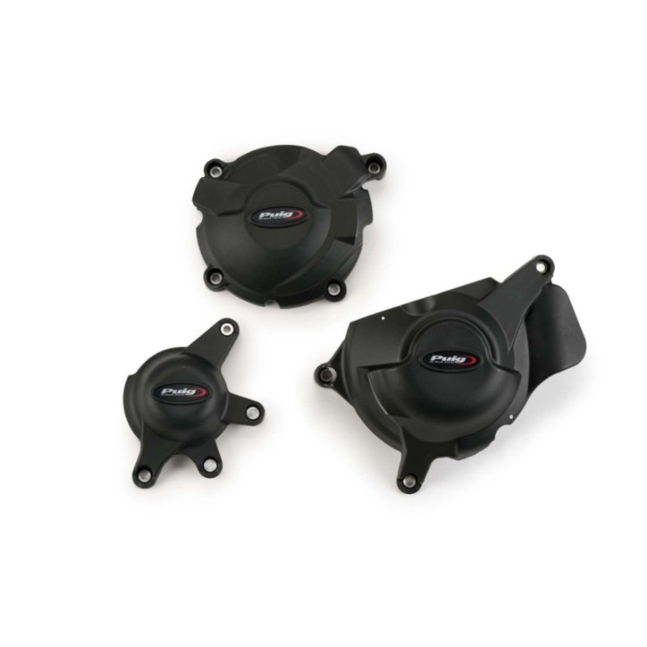 PUIG PROTEZIONE CARTER MOTORE TRACK PER CAMPIONATO HONDA CBR1000RR FIREBLADE SP/SP2 17-19 NERO