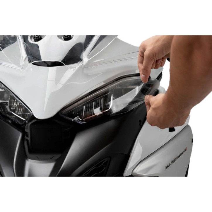 ADHESIVO PROTECCION DE FAROS PUIG DUCATI MULTISTRADA V4 21-24 TRANSPARENTE