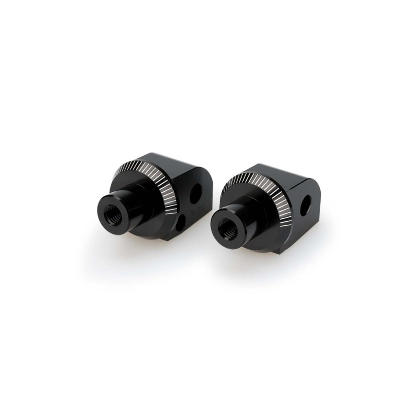 puig adapters fixed passenger pegs suzuki gsx s1000 gx 24 25 black