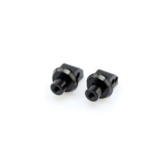 Adaptateurs de repose-pieds passager fixes Puig pour Honda CB500F 19/21, noir