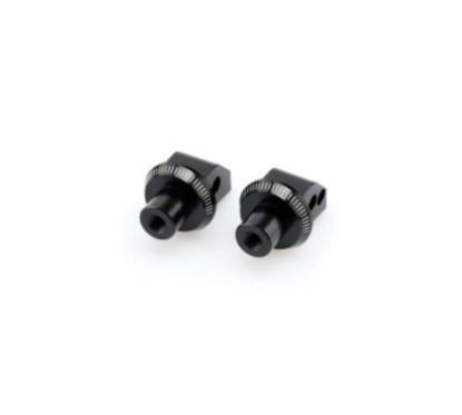 Adaptateurs de repose-pieds passager fixes Puig pour Honda CB500F 19/21, noir