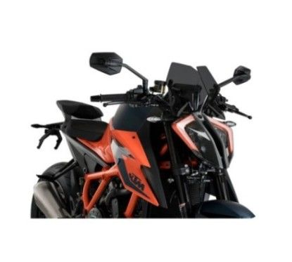 puig cupolino naked ng sport per ktm 1290 superduke r 20 24 fume scuro