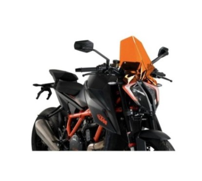 PUIG NAKED WINDSCHILD NG TOURING KTM 1290 SUPERDUKE R 20-24 ORANGE