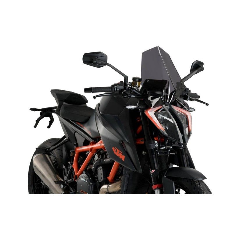 Bulle Puig Naked NG Touring pour KTM 1290 Superduke R 20-24 fumee foncee