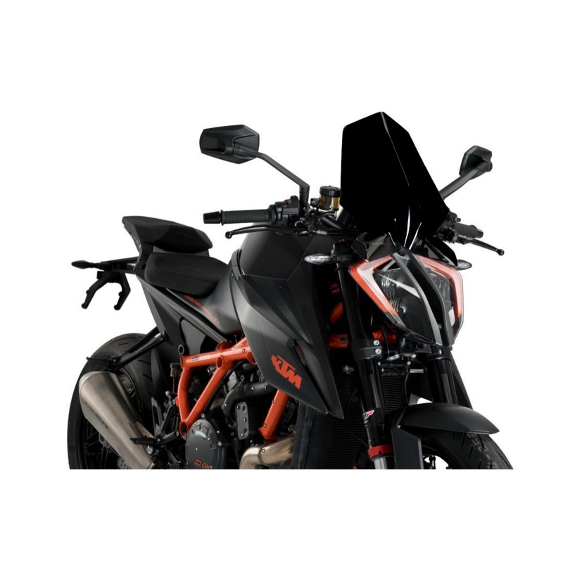 PUIG CUPOLINO NAKED N.G. TOURING KTM 1290 SUPERDUKE R 20-24 NERO