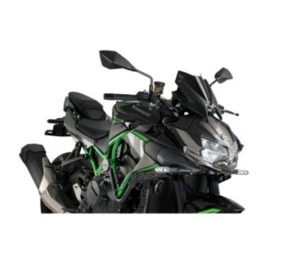 Bulle sport Puig Naked NG pour Kawasaki Z H2 20/24 noir