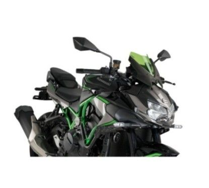 Puig Naked NG Sportscheibe fur Kawasaki Z H2 20 24 grun