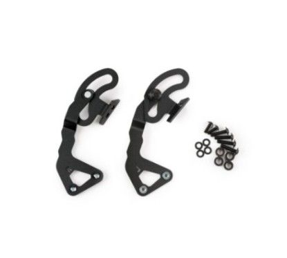 Soportes de parabrisas Puig para BMW R1200GS Adventure Exclusive Rallye 17-18 negro