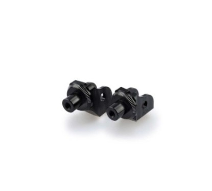 PUIG POGG ADAPTERS FIXED DRIVER BMW R1300 GS TRIPLE BLACK 23-24 BLACK