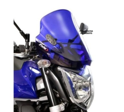 PUIG PARE - BRISE UNIVERSEL TREND KAWASAKI ER-6N 12-16 BLEU