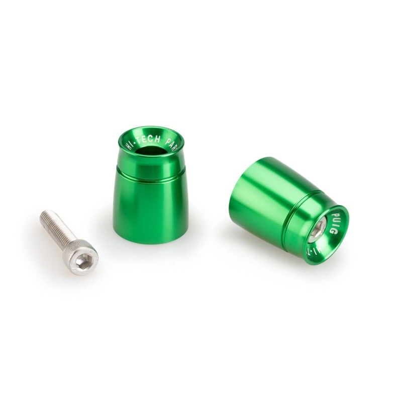 Embouts de guidon Puig Mod Sport pour Kawasaki Z1000 R Performance 17/20 Vert