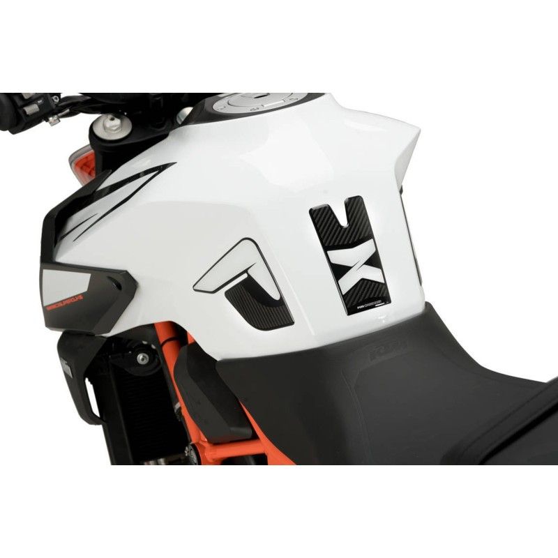 puig adesivo serbatoio per ktm 1290 superduke r evo 22 23 carbon look