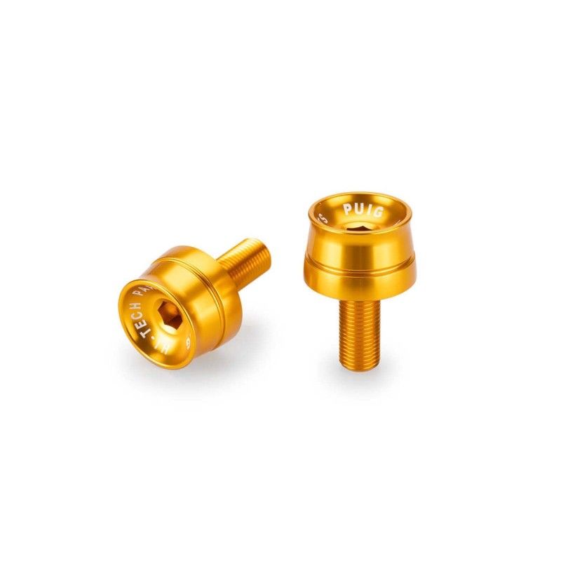 Embouts de guidon Puig Mod Speed pour Suzuki GSX R1000 R 17-21, couleur or