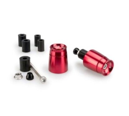 Embouts de guidon Puig Mod Sport pour Ducati Scrambler 1100 Tribute Pro 22/23 Rouge