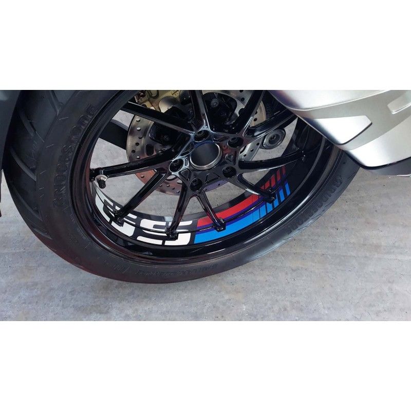 Adhesivos para llantas Puig para BMW R1250GS Triple Black 21/23 negro