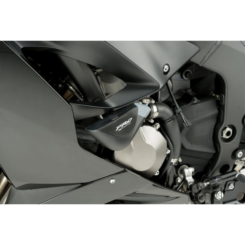 CADRE PROTECTIONS PUIG MOD. PRO KAWASAKI ZX-6R NINJA 18-23 NOIR