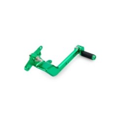 PUIG ADJUSTABLE BRAKE PEDAL YAMAHA TRACER 9 GT 21-24 GREEN