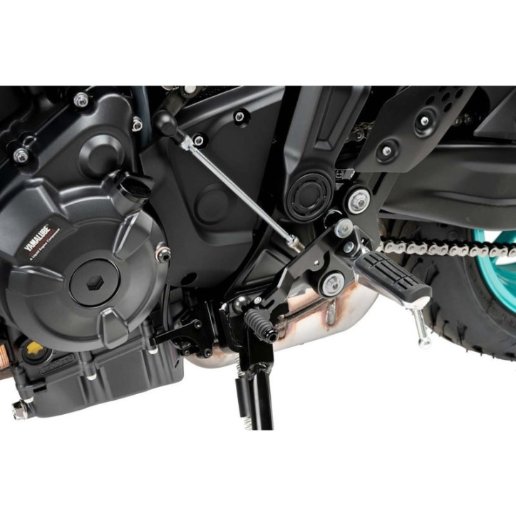 PUIG EINSTELLBARES KUPPLUNGSPEDAL YAMAHA MT-07 21-24 SCHWARZ