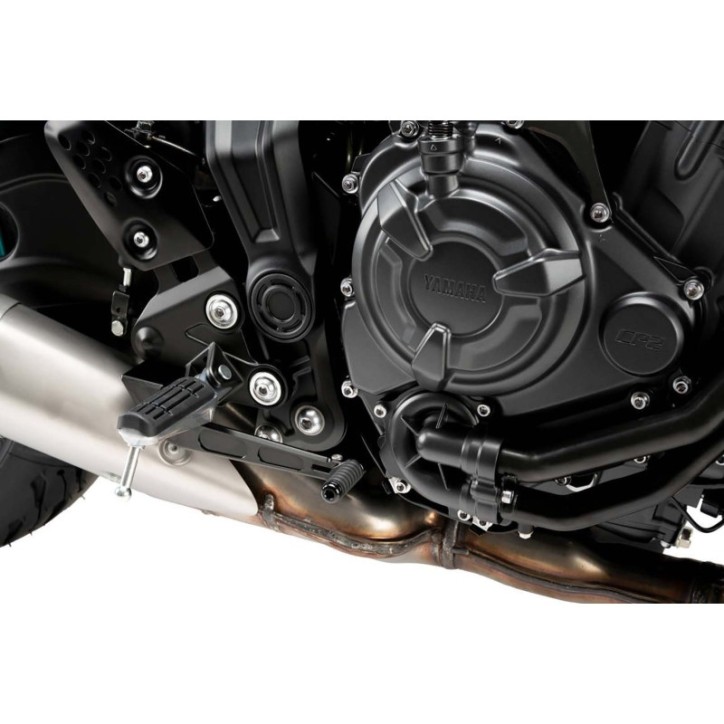 PUIG EINSTELLBARES BREMSPEDAL YAMAHA MT-07 21-24 SCHWARZ