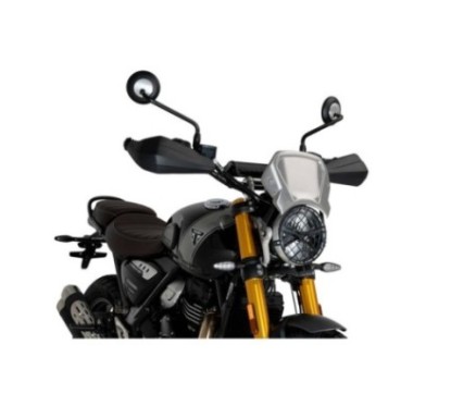 CARENADO DELANTERO PUIG EN ALUMINIO INDIAN FTR1200 R CARBONO 23-24 PLATA