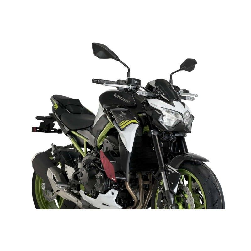 puig side spoiler downforce naked kawasaki z900 20 24 red