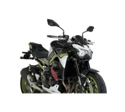 puig Seitenspoiler Downforce Naked Kawasaki Z900 20 24 rot