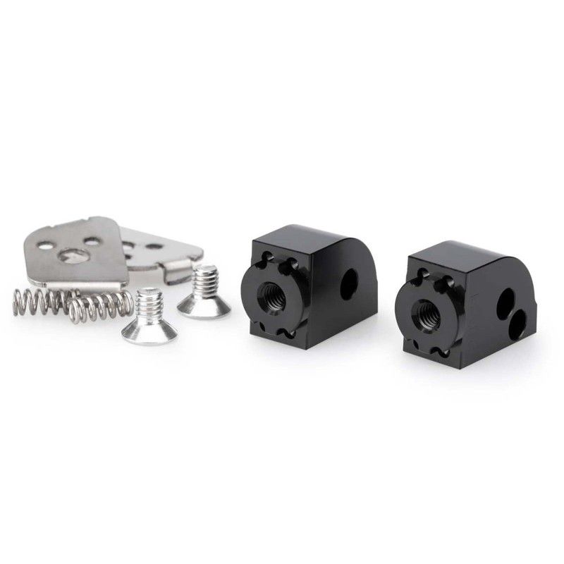 Puig Adapter verstellbare Beifahrerrasten Suzuki DL1050 V Strom DE 23 25 schwarz