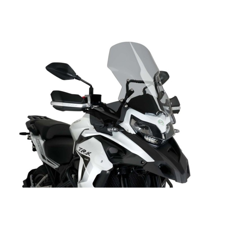 SPOILER SUPPLEMENTAIRE PUIG POUR BENELLI TRK 502 X 18-24 ECRAN FUME FONCE