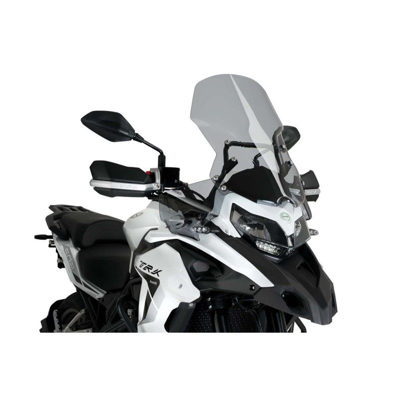 puig front deflectors increased benelli trk 502 x 18 25 light smoke