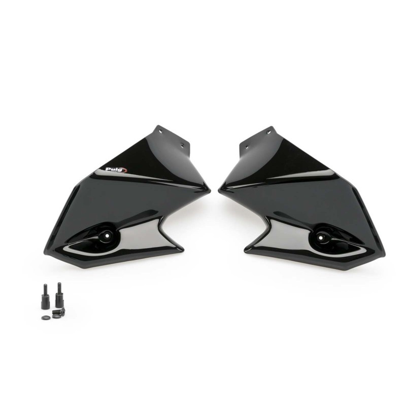 PUIG ADDITIONAL SCREEN SPOILER BENELLI TRK 502 16-24 BLACK